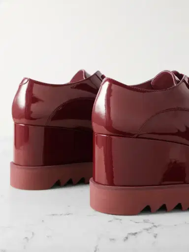 Stella McCartney Elyse Vegetarian Material Platform Brogues | Thumbnail 4 Stella McCartney Elyse Vegetarian Material Platform Brogues | Thumbnail 4