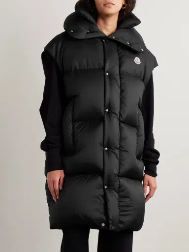 Moncler Verone Convertible Hooded Quilted Shell Down Coat | Thumbnail 6