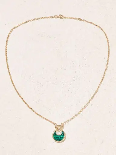 L’Atelier Nawbar Circus Moon Small 18-karat Gold Multi-stone Necklace | Thumbnail 4 L’Atelier Nawbar Circus Moon Small 18-karat Gold Multi-stone Necklace | Thumbnail 4