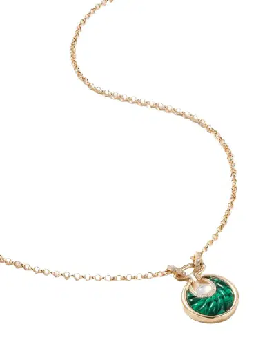 L’Atelier Nawbar Circus Moon Small 18-karat Gold Multi-stone Necklace | Thumbnail 1 L’Atelier Nawbar Circus Moon Small 18-karat Gold Multi-stone Necklace | Thumbnail 1