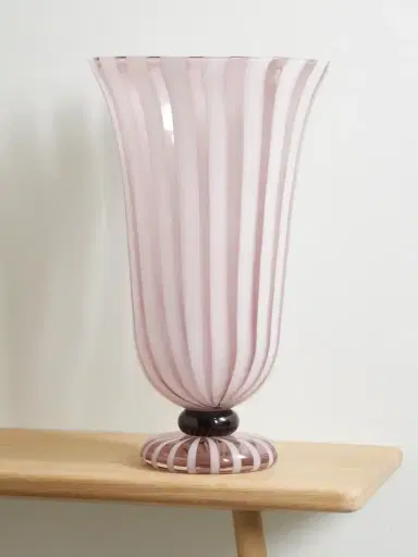 Soho Home Carlotta Striped Murano Glass Vase | Thumbnail 1