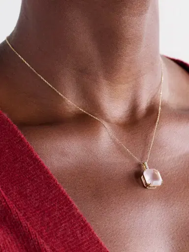 Mateo 14-karat Gold, Topaz And Diamond Necklace | Thumbnail 2 Mateo 14-karat Gold, Topaz And Diamond Necklace | Thumbnail 2