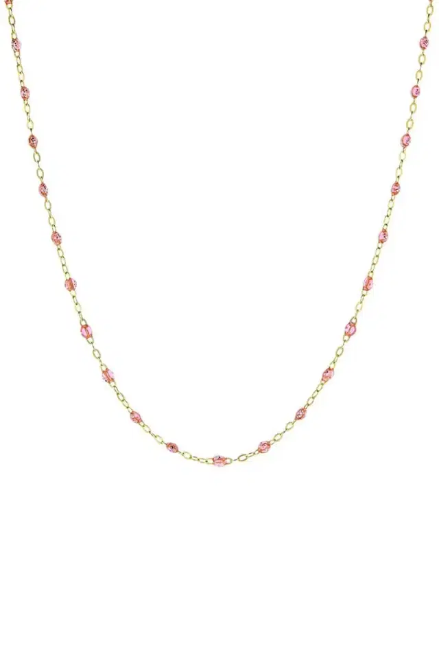 Gigi Clozeau Classic Gigi Necklace - 16.5in - Rose