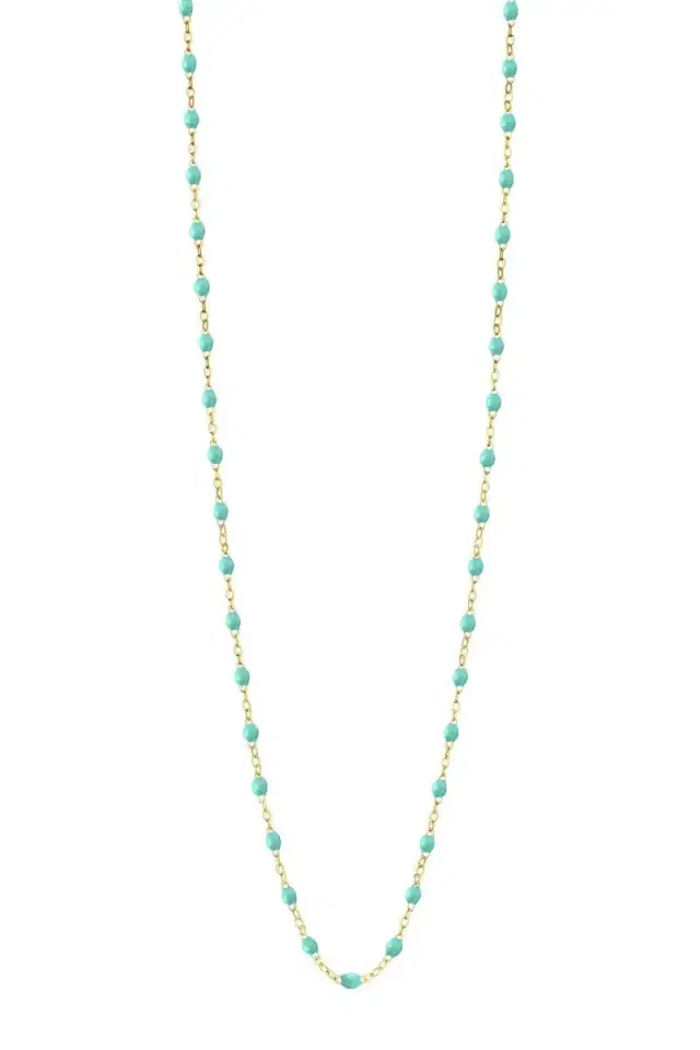 Gigi Clozeau Classic Gigi Sautoir Necklace - 24in - Lagoon