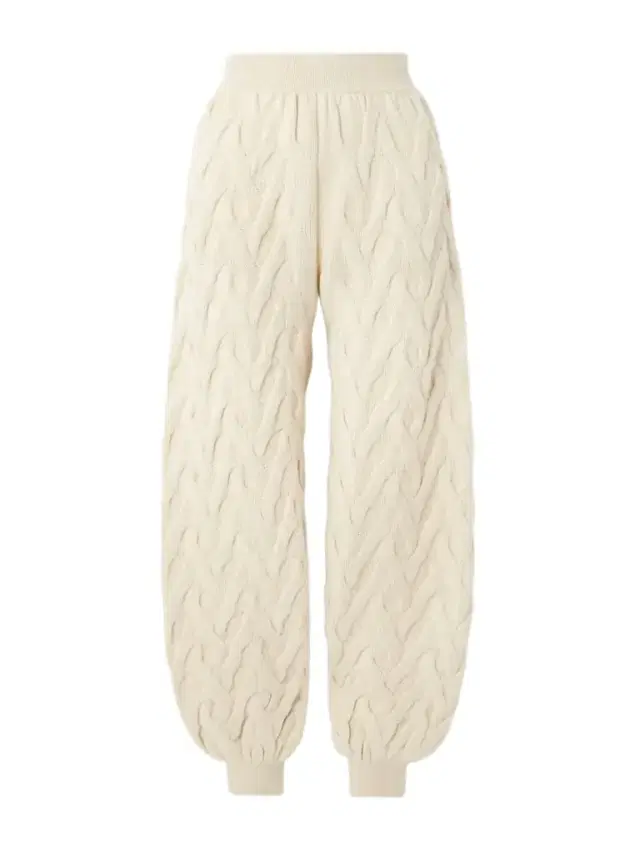 Loro Piana Cable-knit Cashmere Tapered Track Pants