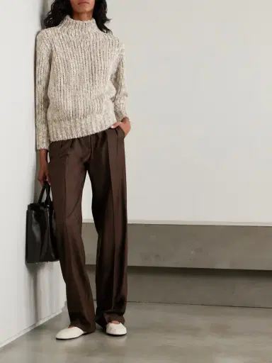 Loro Piana Cashmere And Silk-blend Sweater | Thumbnail 2 Loro Piana Cashmere And Silk-blend Sweater | Thumbnail 2