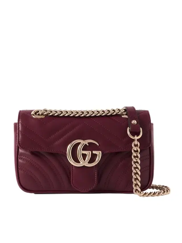 Gg Marmont 2.0 Quilted Leather Shoulder Bag