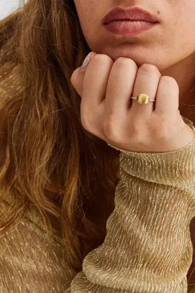 NANIS Elite Engraved Boule Ring | Thumbnail 2 NANIS Elite Engraved Boule Ring | Thumbnail 2