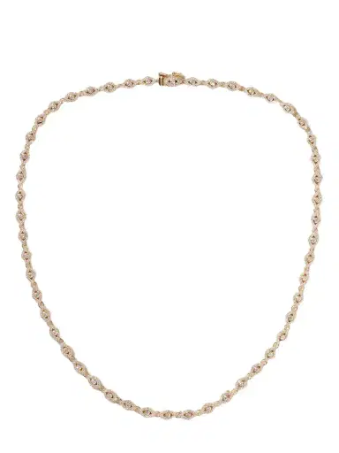 Sydney Evan Small Evil Eye Eternity 14-karat Gold Diamond Necklace | Thumbnail 1 Sydney Evan Small Evil Eye Eternity 14-karat Gold Diamond Necklace | Thumbnail 1