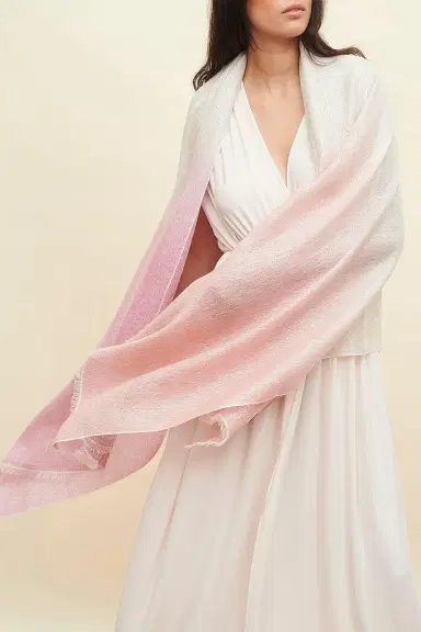 JANE CARR The Lollipop Scarf - Conch | Thumbnail 2 JANE CARR The Lollipop Scarf - Conch | Thumbnail 2