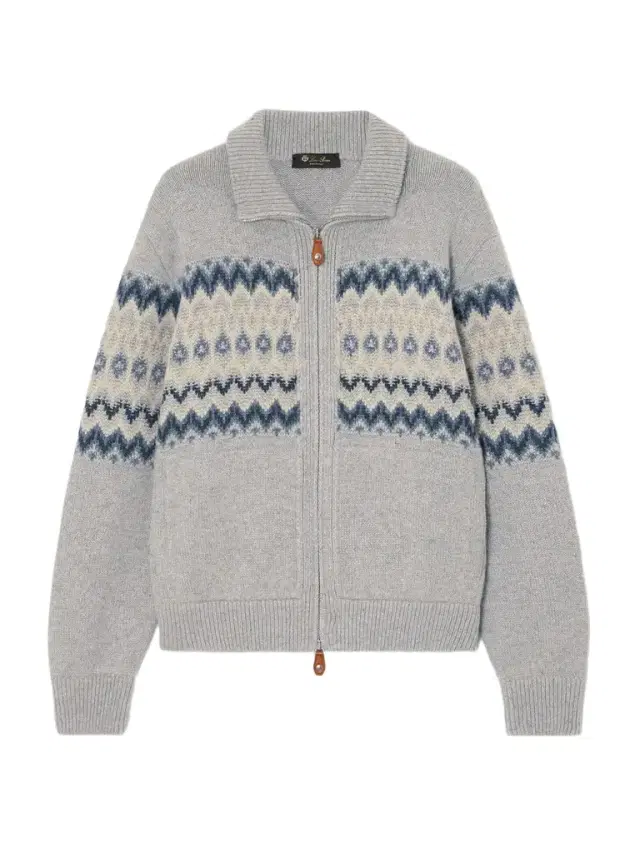 Fair Isle Cashmere Cardigan