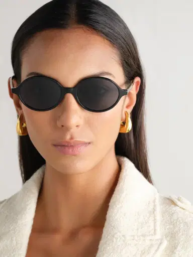 Oliver Peoples + Khaite 1989c Round-frame Acetate And Gold-tone Sunglasses | Thumbnail 2 Oliver Peoples + Khaite 1989c Round-frame Acetate And Gold-tone Sunglasses | Thumbnail 2
