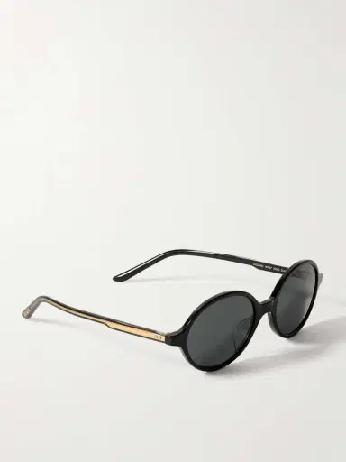 Oliver Peoples + Khaite 1989c Round-frame Acetate And Gold-tone Sunglasses | Thumbnail 3 Oliver Peoples + Khaite 1989c Round-frame Acetate And Gold-tone Sunglasses | Thumbnail 3