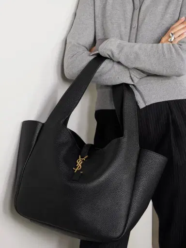 Saint Laurent Le 5 À 7 Bea Textured-leather Tote | Thumbnail 2