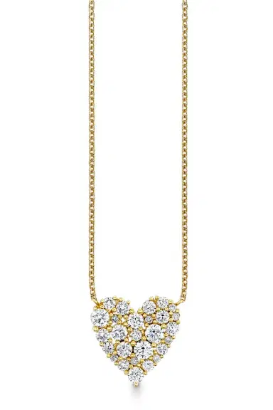 Sydney Evan Cocktail Heart Necklace | Thumbnail 1