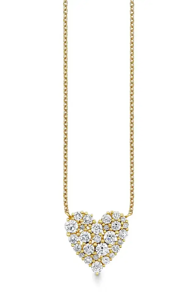 Cocktail Heart Necklace