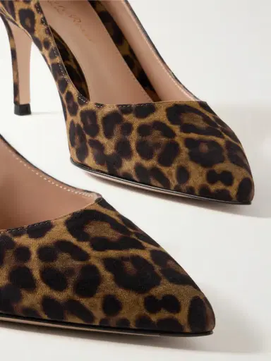 Gianvito Rossi Gianvito 70 Leopard-print Suede Pumps | Thumbnail 4 Gianvito Rossi Gianvito 70 Leopard-print Suede Pumps | Thumbnail 4