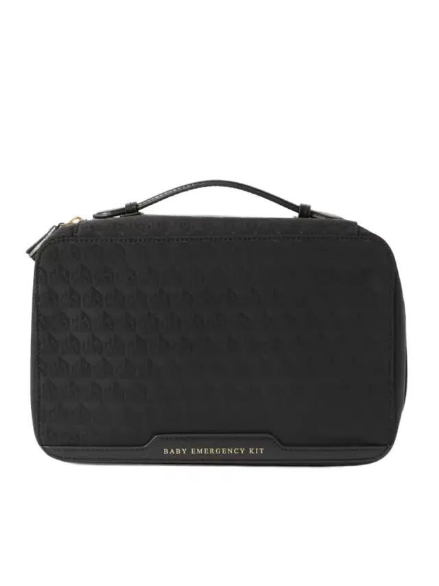 Anya Hindmarch Baby Emergency Kit Leather-trimmed Shell Pouch