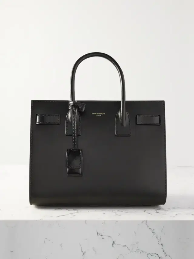 Sac De Jour Baby Leather Tote