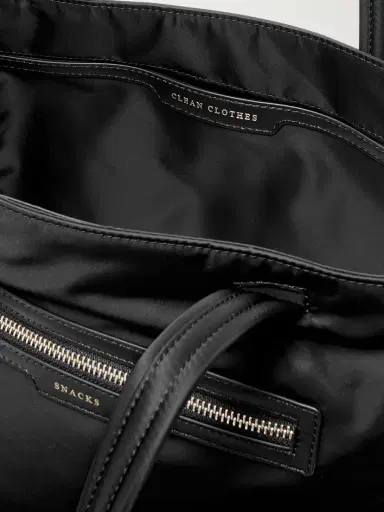 Anya Hindmarch Baby Leather-trimmed Econyl® Tote | Thumbnail 5 Anya Hindmarch Baby Leather-trimmed Econyl® Tote | Thumbnail 5