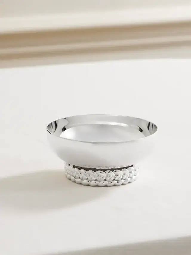 Babylone Small Silver-plated Bowl
