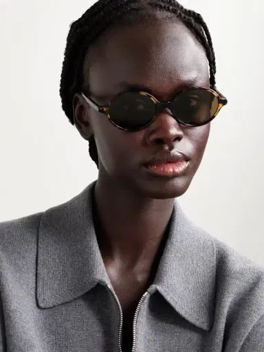 Oliver Peoples + Khaite 1989c Round-frame Tortoiseshell Acetate Sunglasses | Thumbnail 2 Oliver Peoples + Khaite 1989c Round-frame Tortoiseshell Acetate Sunglasses | Thumbnail 2