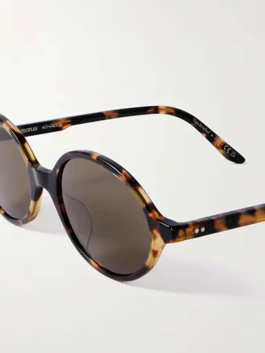 Oliver Peoples + Khaite 1989c Round-frame Tortoiseshell Acetate Sunglasses | Thumbnail 4 Oliver Peoples + Khaite 1989c Round-frame Tortoiseshell Acetate Sunglasses | Thumbnail 4