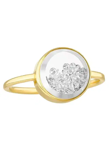 MORITZ GLIK Round Core Baby Diamond Shaker Ring | Thumbnail 1