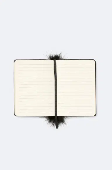 Lapointe Notebook with Marabou Feathers | Thumbnail 4