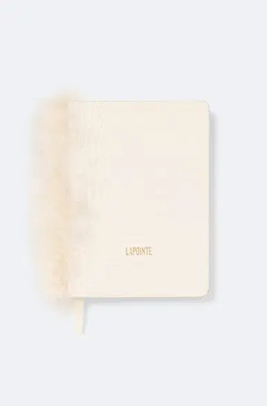 LAPOINTE Notebook with Marabou Feathers | Thumbnail 5 LAPOINTE Notebook with Marabou Feathers | Thumbnail 5
