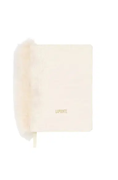 LAPOINTE Notebook with Marabou Feathers | Thumbnail 1 LAPOINTE Notebook with Marabou Feathers | Thumbnail 1