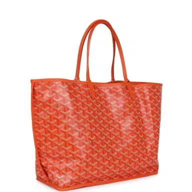 goyard Goyard Anjou PM Orange Goyardine Canvas Palladium Hardware | Thumbnail 2