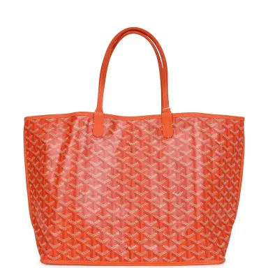 goyard Goyard Anjou PM Orange Goyardine Canvas Palladium Hardware | Thumbnail 4