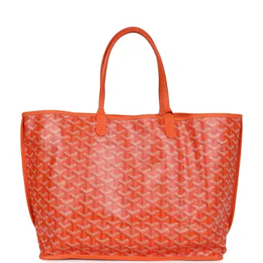 goyard Goyard Anjou PM Orange Goyardine Canvas Palladium Hardware | Thumbnail 1