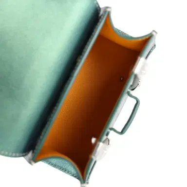 goyard Goyard Saigon Structure Nano Pearly Green Goyardine Palladium Hardware | Thumbnail 7 goyard Goyard Saigon Structure Nano Pearly Green Goyardine Palladium Hardware | Thumbnail 7