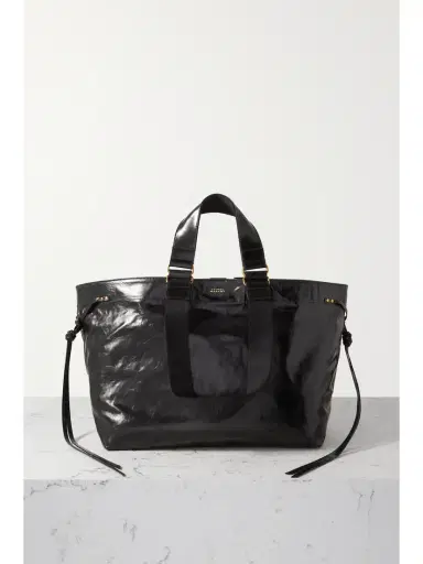 Isabel Marant Wardy Crinkled-leather Tote | Thumbnail 1 Isabel Marant Wardy Crinkled-leather Tote | Thumbnail 1