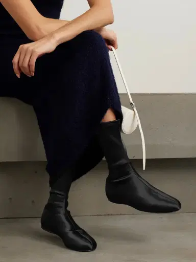 Proenza Schouler Tee Satin Ankle Boots | Thumbnail 2