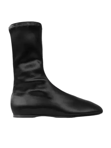 Proenza Schouler Tee Satin Ankle Boots | Thumbnail 1