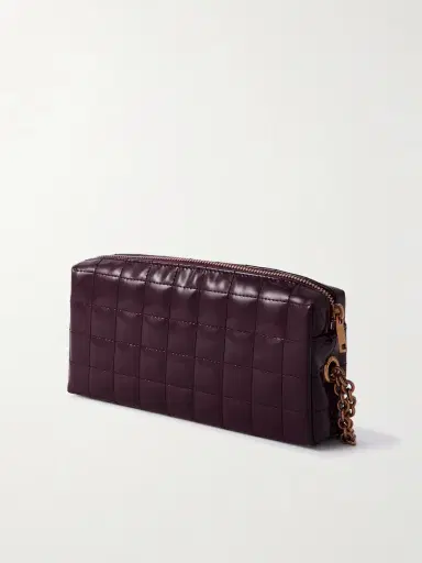 Saint Laurent Cassandre Mini Matelassé Vinyl Clutch | Thumbnail 3