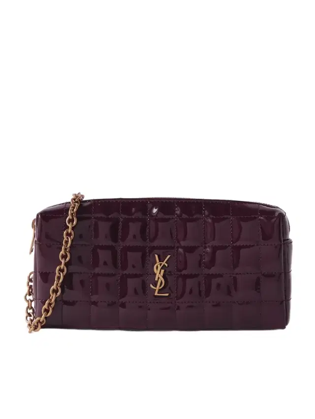 Cassandre Mini Matelassé Vinyl Clutch