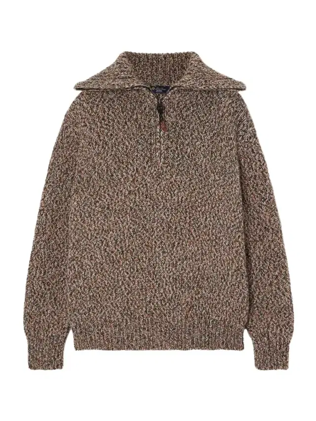 Loro Piana Alpe Granus Cashmere Half-zip Sweater