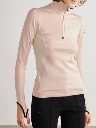 Moncler Grenoble Color-block Stretch-jersey Base Layer | Thumbnail 3
