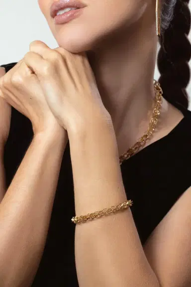 CADAR B Home Narrow Link Bracelet | Thumbnail 4