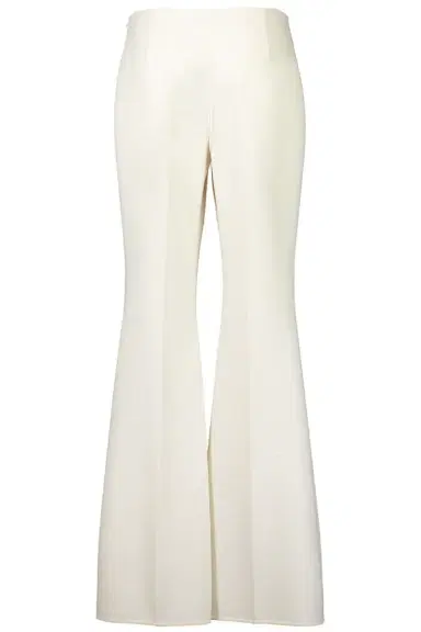 Michael Kors Collection Side Zip Flare Pant - Ivory | Thumbnail 4