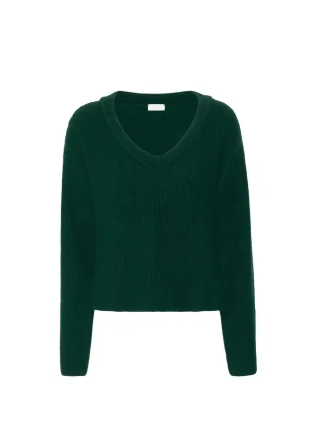 LAPOINTE Cashmere V Neck Sweater