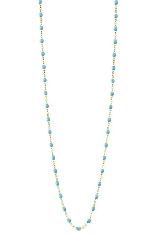Gigi Clozeau Classic Gigi Necklace - 24in - Turquoise