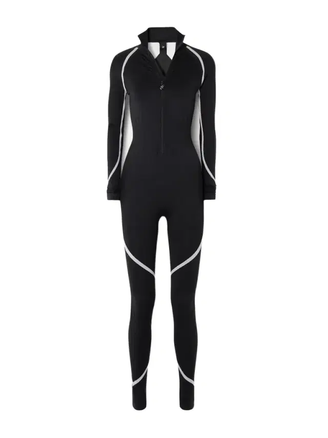 Stretch-knit Ski Jumpsuit