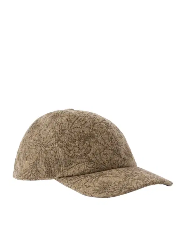 Loro Piana Embroidered Cashmere-felt Baseball Cap
