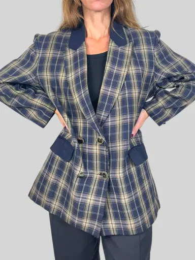 Jen Wonders Studio Plaid Blazer | Thumbnail 2