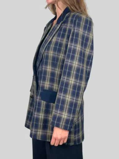 Jen Wonders Studio Plaid Blazer | Thumbnail 3